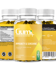 Immunity & Sunshine (Vitamin D3 & Calcium) Gummies