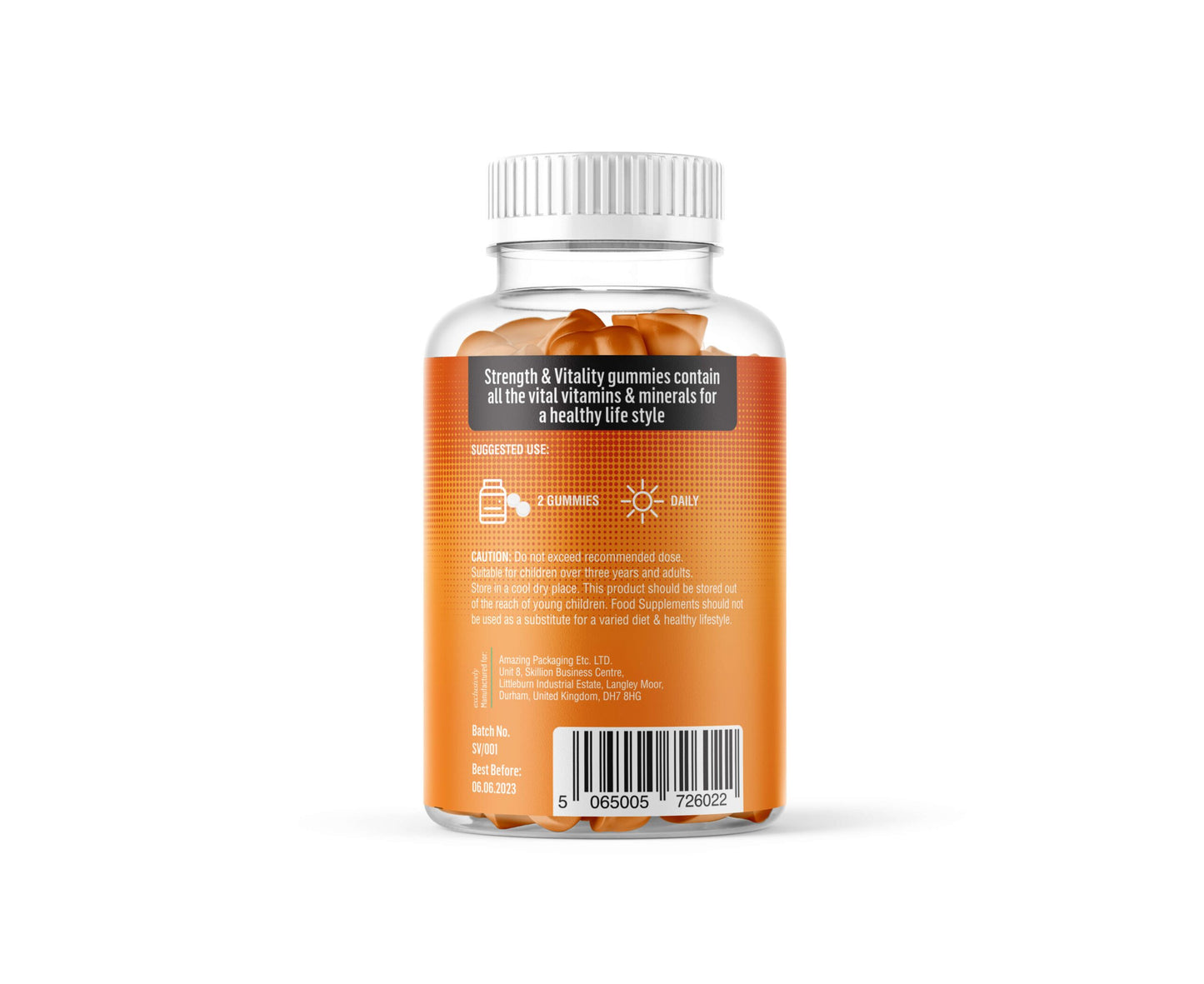 Strength & Vitality (B Vitamins) Gummies
