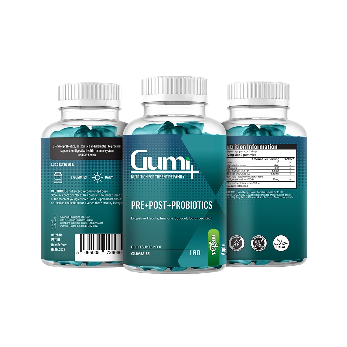 PRE+POST+PROBIOTIC Gummies
