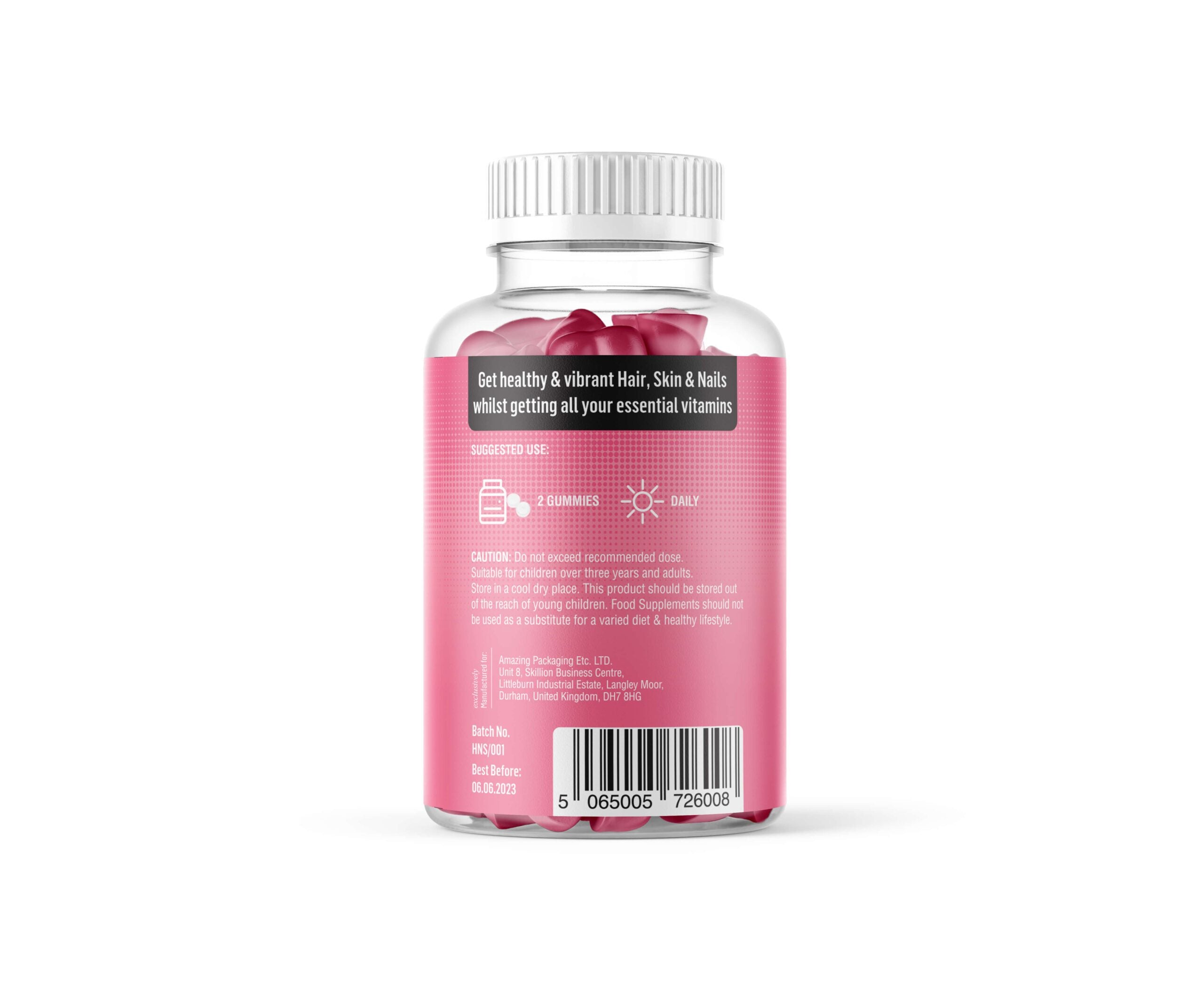 Hair, Skin & Nails Biotin Gummies